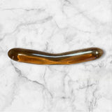 Orlena Honey Gold Glass Dildo Sex Toy