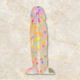 Orlena Confetti Dildo Sex Toy Suction Cup Women and Men Sex Toys